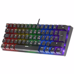 Mars Gaming MK60 clavier USB QWERTY Espagnole Noir