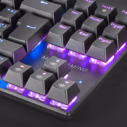 Mars Gaming MK80 clavier USB QZERTY Espagnole Noir