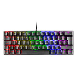 Mars Gaming MK60 clavier Jouer USB QWERTY Portuguais Noir