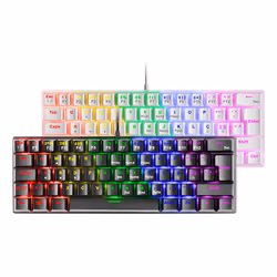 Mars Gaming MK60 clavier Jouer USB QWERTY Portuguais Noir