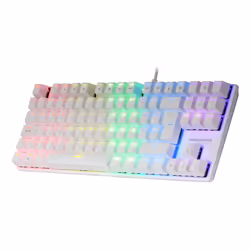 Mars Gaming MK80W clavier Jouer USB QWERTY Italien Blanc - Vue supplémentaire 2