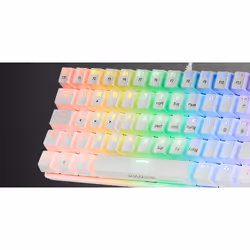 Mars Gaming MK60 clavier Jouer USB QWERTY Italien Blanc - Vue supplémentaire 7
