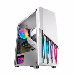 Mars Gaming MC-X2, Tower, PC, Blanc, ATX, micro ATX, Mini-ITX, 15,8 cm, 31,7 cm