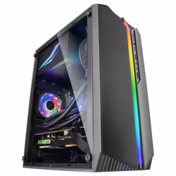 Mars Gaming MCS1 unité centrale Mini Tower Noir - Vue supplémentaire 4