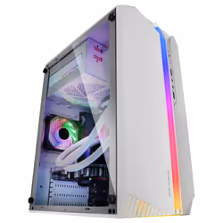 Mars Gaming MCS1W unité centrale Mini Tower Blanc - Vue supplémentaire 4