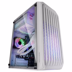 Mars Gaming MCS2W unité centrale Mini Tower Blanc - Vue supplémentaire 4