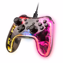 Mars Gaming MGPC, Manette de jeu, Android, MAC, Nintendo Switch, PC, Playstation 3, Touche Turbo, Avec fil, USB, USB Type-C