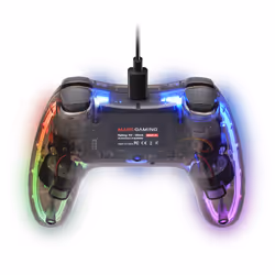 Mars Gaming MGPC accessoire de jeux vidéo Transparent USB Manette de jeu Android, MAC, Nintendo Switch, PC, Playstation 3 - Vue supplémentaire 4