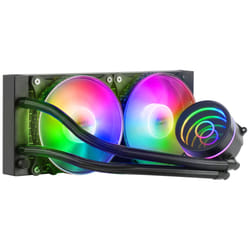Mars Gaming MLONE240 système de refroidissement d’ordinateur Processeur Kit de refroidissement du liquide 12 cm Noir 1 pièce(s)