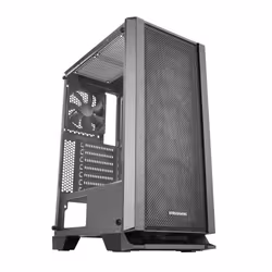 Mars Gaming MC-MASTER, Midi Tower, PC, Noir, ATX, micro ATX, Mini-ITX, Verre trempé, Jouer