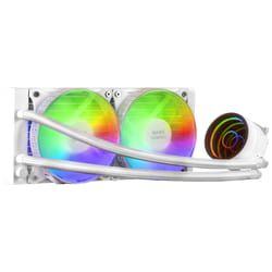 Mars Gaming MLONE240 Processeur Liquid cooling kit 12 cm Blanc 1 pièce(s)
