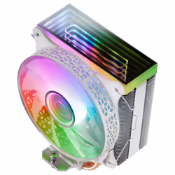 Mars Gaming MCPU-VR Processeur Refroidisseur de liquide tout-en-un 12 cm Blanc 1 pièce(s)