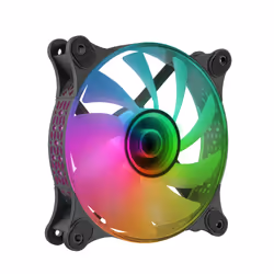 Mars Gaming MF3D, Ventilateur, 12 cm, 1200 tr/min, Noir
