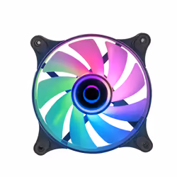 Mars Gaming MF3D système de refroidissement d’ordinateur Boitier PC Ventilateur 12 cm Noir 1 pièce(s)
