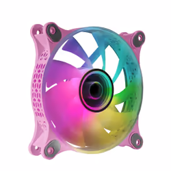 Mars Gaming MF3DP, Ventilateur, 12 cm, 1200 tr/min, Rose