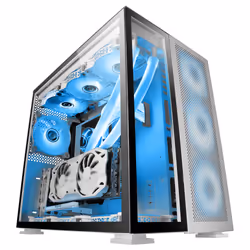 Mars Gaming MCNOVA, Tower, PC, Aluminium, Noir, ATX, EATX, micro ATX, Mini-ITX, Jouer, 16 cm