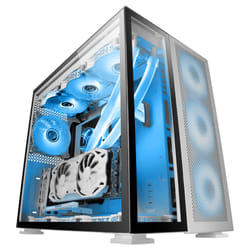 Mars Gaming MCNOVA unité centrale Tower Aluminium, Noir