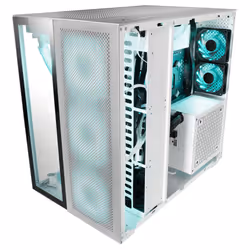 Mars Gaming MCNOVA unité centrale Tower Aluminium, Noir