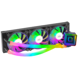 Mars Gaming MLULTRA360 système de refroidissement d’ordinateur Processeur Liquid cooling kit 12 cm Noir 1 pièce(s)