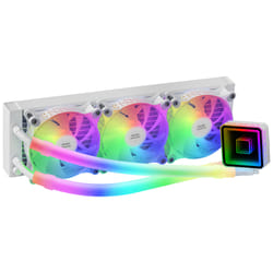 Mars Gaming MLULTRA360W système de refroidissement d’ordinateur Processeur Refroidisseur de liquide tout-en-un 12 cm Blanc 1 pièce(s)