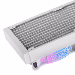 Mars Gaming MLULTRA360W système de refroidissement d'ordinateur Processeur Refroidisseur de liquide tout-en-un 12 cm Blanc 1 pièce(s) - Vue supplémentaire 6
