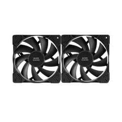 Mars Gaming MF-PWMX2 Boitier PC Ventilateur 12 cm Noir