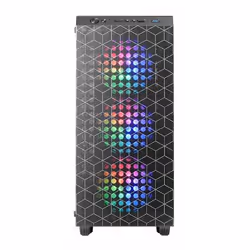 Mars Gaming MC-MAG, Midi Tower, PC, Noir, ATX, micro ATX, Mini-ITX, Jouer, Multi