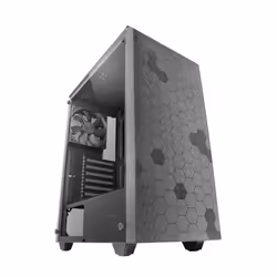 Mars Gaming MC-Q3, Midi Tower, PC, Gris, ATX, micro ATX, Mini-ITX, 16 cm, 35 cm