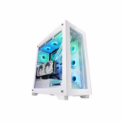 Mars Gaming MC-XP, Tower, PC, Blanc, ATX, EATX, micro ATX, Mini-ITX, 16,8 cm, 41,2 cm