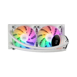 Mars Gaming ML-LCD240 Processeur Kit de refroidissement du liquide 12 cm Blanc 1 pièce(s)