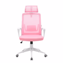 Mars Gaming MGC-ERGOLITE, Siège rembourré, Dossier grillagé, Rose, Rose, Polypropylène, Blanc