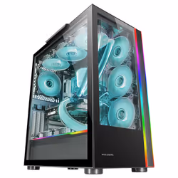 Mars Gaming MC-ULT, Tower, PC, Noir, ATX, EATX, micro ATX, Mini-ITX, 18,5 cm, 39 cm