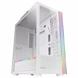 Mars Gaming MC-ULT, Tower, PC, Blanc, ATX, EATX, micro ATX, Mini-ITX, 18,5 cm, 39 cm