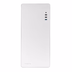 Tacens ENSIS, Midi Tower, PC, Blanc, ATX, micro ATX, Mini-ITX, Acier, 15,6 cm