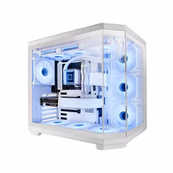 Mars Gaming MC-3TCOREW Midi Tower Blanc
