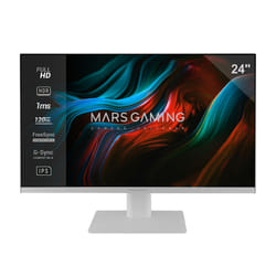 Mars Gaming MV-24 écran plat de PC 24" Full HD LED Blanc