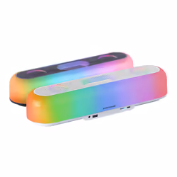 Mars Gaming MSBORBW haut-parleur portable et de fête Enceinte portable stéréo Blanc 20 W