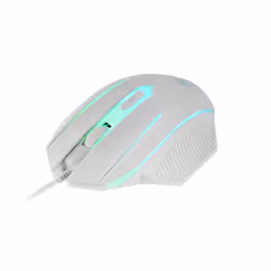 Mars Gaming MCP124W clavier Souris incluse Jouer USB QWERTY Portuguais Blanc - Vue supplémentaire 4