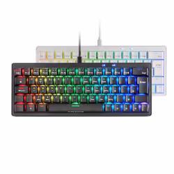 Mars Gaming MKMINIPRO clavier Jouer USB Espagnole Blanc