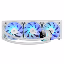 Mars Gaming ML-LCD360W, Kit de refroidissement du liquide, 69,2 cfm, Blanc