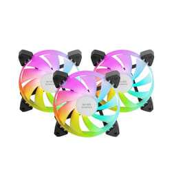 Mars Gaming MF-3A Boitier PC Ventilateur 12 cm Noir 3 pièce(s)