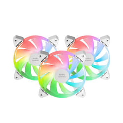 Mars Gaming MF-3A Boitier PC Ventilateur 12 cm Blanc 3 pièce(s)