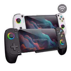 Mars Gaming MGPXW accessoire de jeux vidéo Blanc Bluetooth/USB Manette de jeu Analogique/Numérique Android, Nintendo Switch, PlayStation 4, PlayStation 5, Playstation 3, iOS