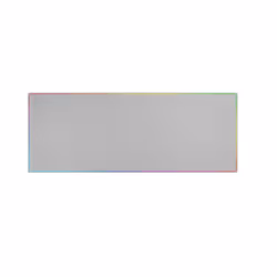 Mars Gaming MMP224, Blanc, Monochromatique, Caoutchouc, Base antidérapante, Tapis de souris de jeu