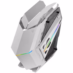 Mars Gaming MC-TITANW, Midi Tower, PC, Blanc, ATX, micro ATX, Mini-ITX, Jouer, Multi