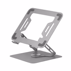 Mars Gaming MARSNW, Supports de Laptop, Argent, Acier, 43,2 cm (17"), 43,2 cm (17"), 0 - 180°