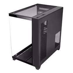 Mars Gaming MC-3C, Midi Tower, PC, Noir, ATX, micro ATX, Mini-ITX, SGCC, Verre trempé, Jouer