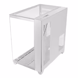 Mars Gaming MC-3CW, Midi Tower, PC, Blanc, ATX, micro ATX, Mini-ITX, SGCC, Verre trempé, Jouer