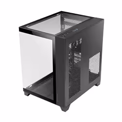 Mars Gaming MC-3CM, Mini Tower, PC, Noir, micro ATX, Mini-ITX, SGCC, Verre trempé, Jouer