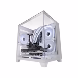 Mars Gaming MC-3CMW Mini Tower Blanc